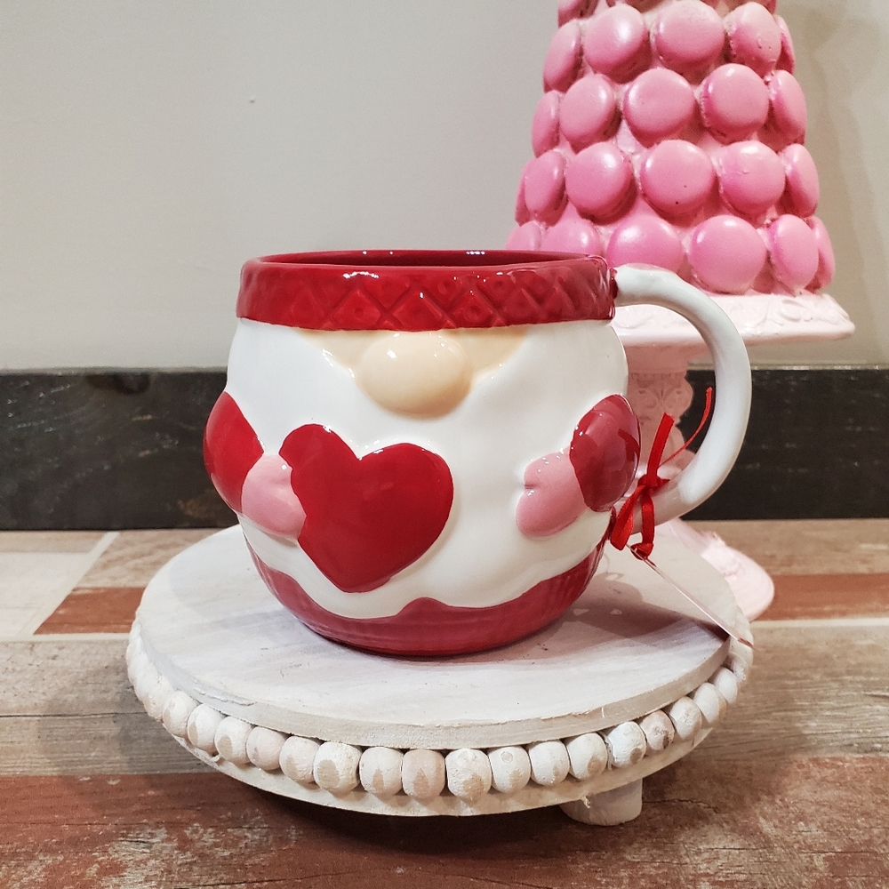 Valentines Gnome Mug-NWT